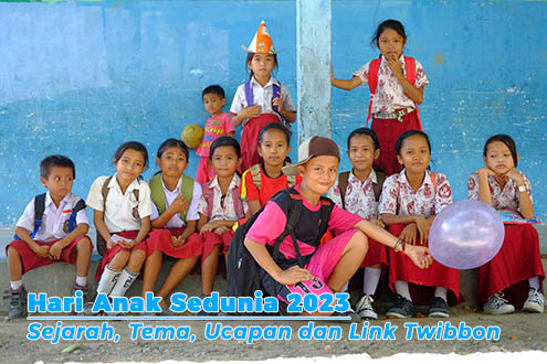 Hari Anak Sedunia 2023: Sejarah, Tema, Ucapan dan Link Twibbon